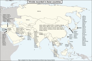 Viroids diseases and its distribution in Asia